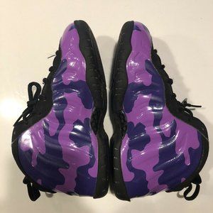 Nike Little Posite Pro Pre School Black Court Purp